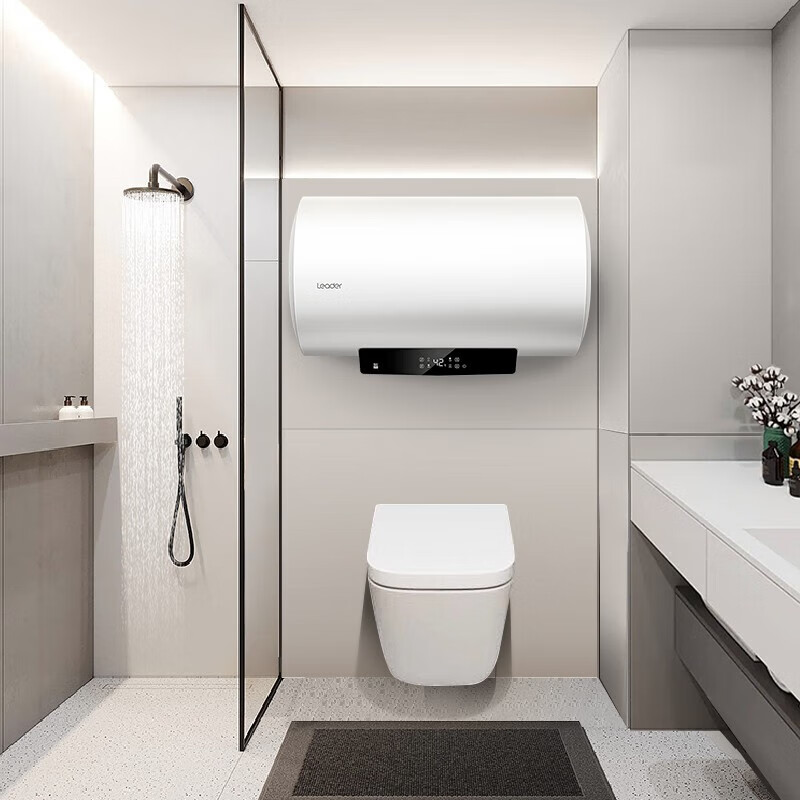 海尔(Haier)电热水器[咨询客服领国补]Lerder智家出品一级能效家用储水式电热水器速热节能 50L 2200W高清大图