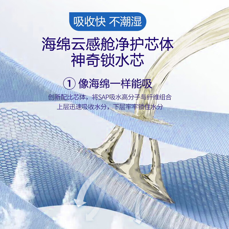 露安适日夜净透婴儿纸尿裤宝宝拉拉裤全尺码任选