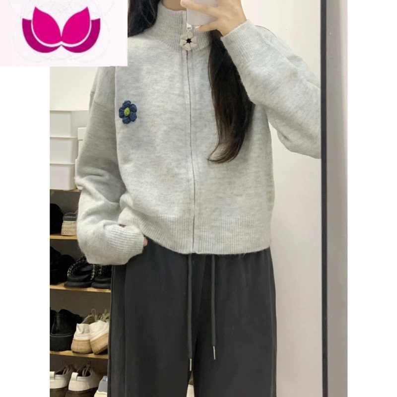 七斓奶系小个子套装女设计感韩系洋气减龄活泼温柔显高显瘦套高清大图