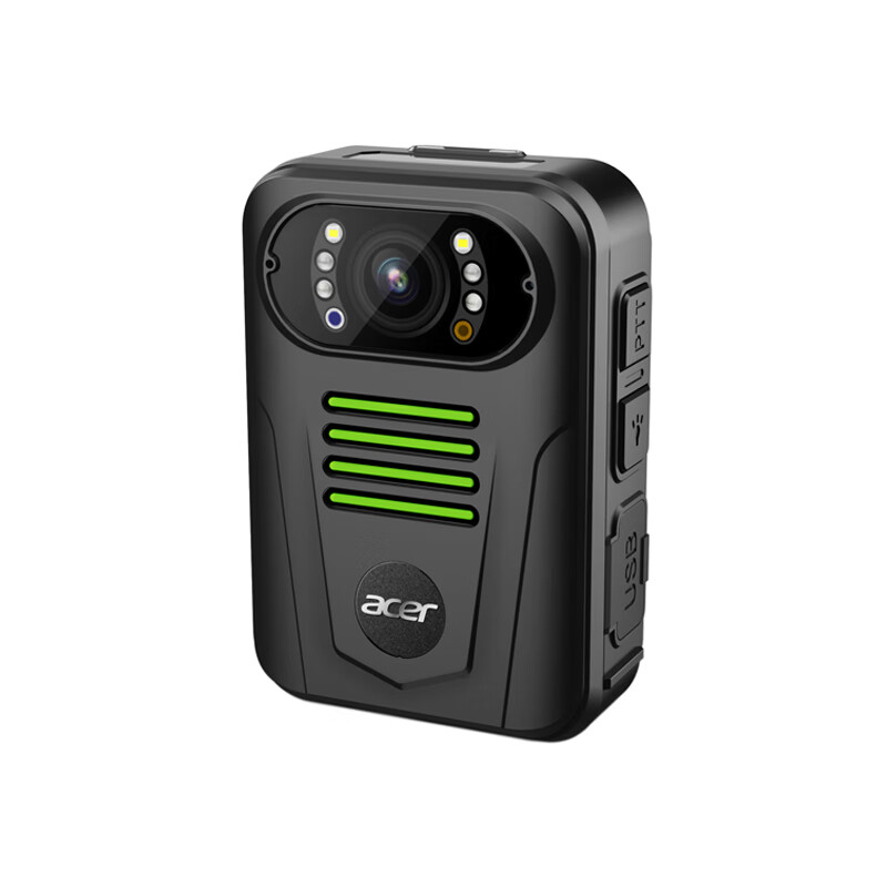 宏碁(acer)执法记录仪 DSJ-T6 32G 1800P录像长续航巡查红外夜视防爆高清大图