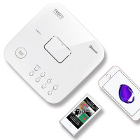 RSR DS402苹果音响iphonex/7/8ipad手机充电底座迷你组合音响低音炮蓝牙音箱(白色)