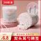 白色250支[棉挖勺+圆头]-盒装 棉签掏耳棉棒专用一次性挖耳勺大人棉花棒耳勺双头化妆掏耳朵耳用