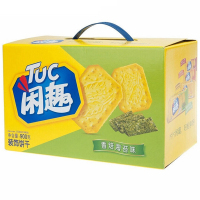 闲趣 饼干 香焙海苔味 900g(礼盒装)