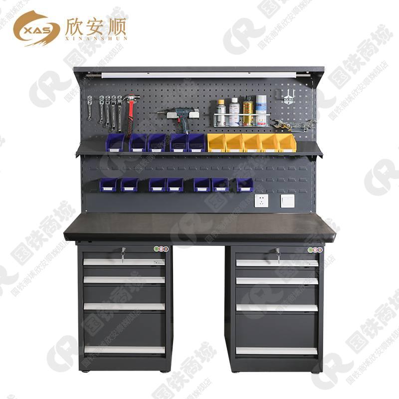 欣安顺 双四抽钳工台1500*750*1720mm /张高清大图