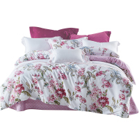 梦洁(MENDALE)家纺 全棉四件套纯棉被套床单人双人1.5米1.8套件简约床上用品希腊童话 多款花色可选