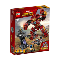 LEGO乐高 SuperHeroes超级英雄系列 76104 反浩克装甲 7-14岁 366粒拼插玩具