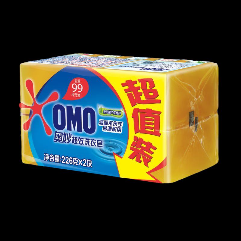 奥妙 超效洗衣皂 226g*2块/组高清大图