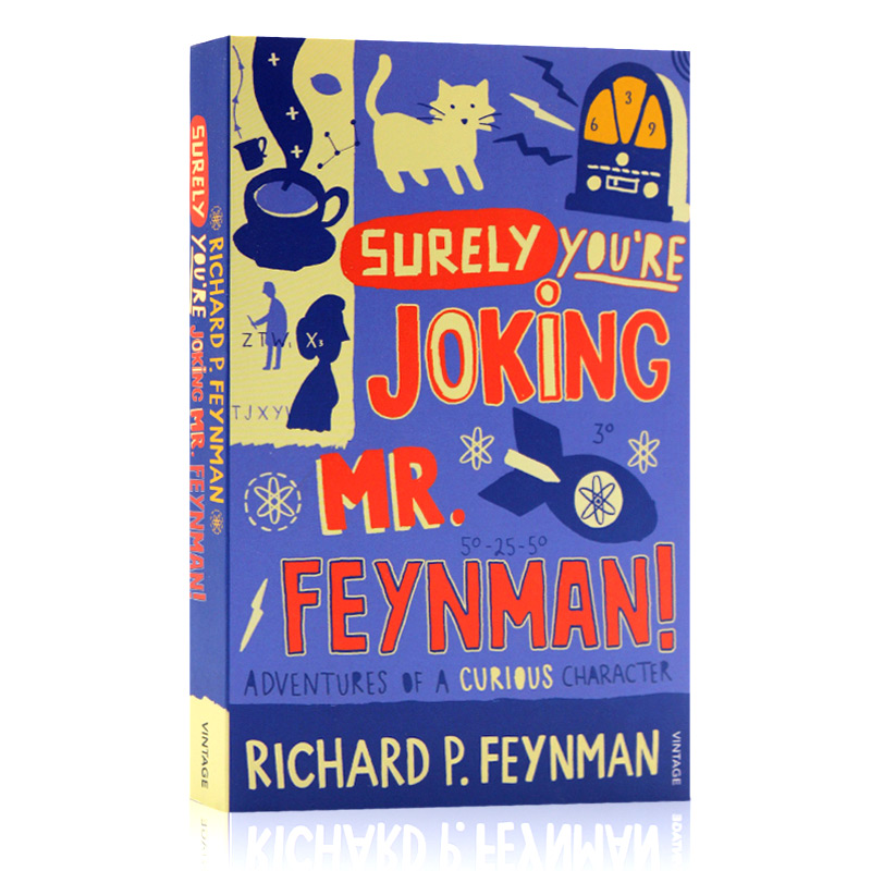 [正版]别逗了/别闹了费曼先生英文原版 Surely You’re Joking Mr Feynman 阿信书单 RP高清大图