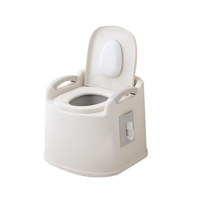 可移动马桶加厚成人家用老人带盖防臭痰盂室内尿盆舒适孕妇坐便器