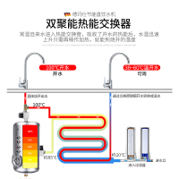 德玛仕(DEMASHI)商用直饮机柜式/台式 大型直饮水机不锈钢开水器全自动电热烧水机医院学校饭堂用 KS-18LG-2