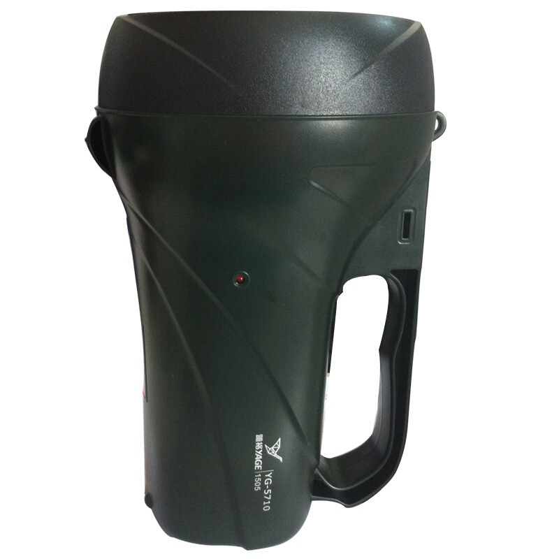 雅格(YAGE) YG-5710 LED强光手电筒充电远射手提灯防水巡逻探照灯 3000ma(七包服务)
