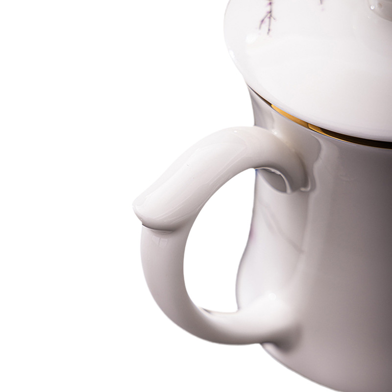 卫未来 茶具陶瓷杯马克杯会议杯 400ML 个高清大图