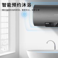 创维(Skyworth)热水器 60升储水式电热水器 家用安全 出租房节能省电DSZF-5501-60灰