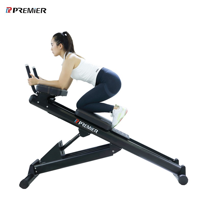 premier美国格林gl-sm628自重电动升降卷腹机商用健身器材家用腹部