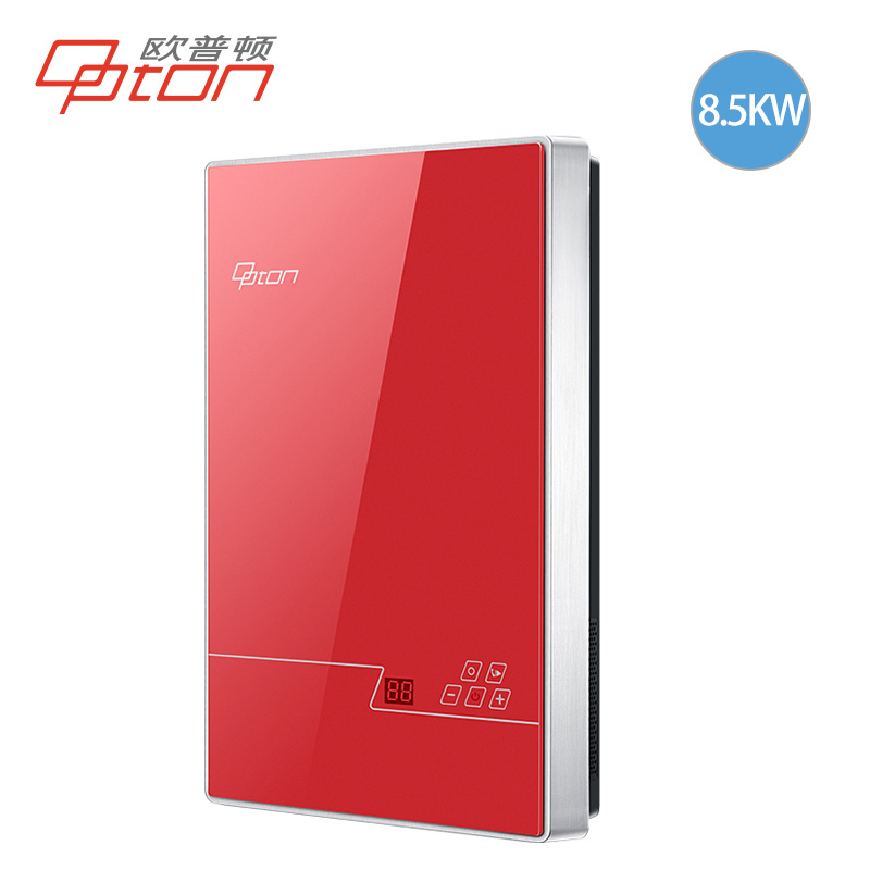 欧普顿(opton) F3B-Z85A 即热式电热水器小型家用电热水器淋浴卫生间出租房免储水热水器即开即热无需等待