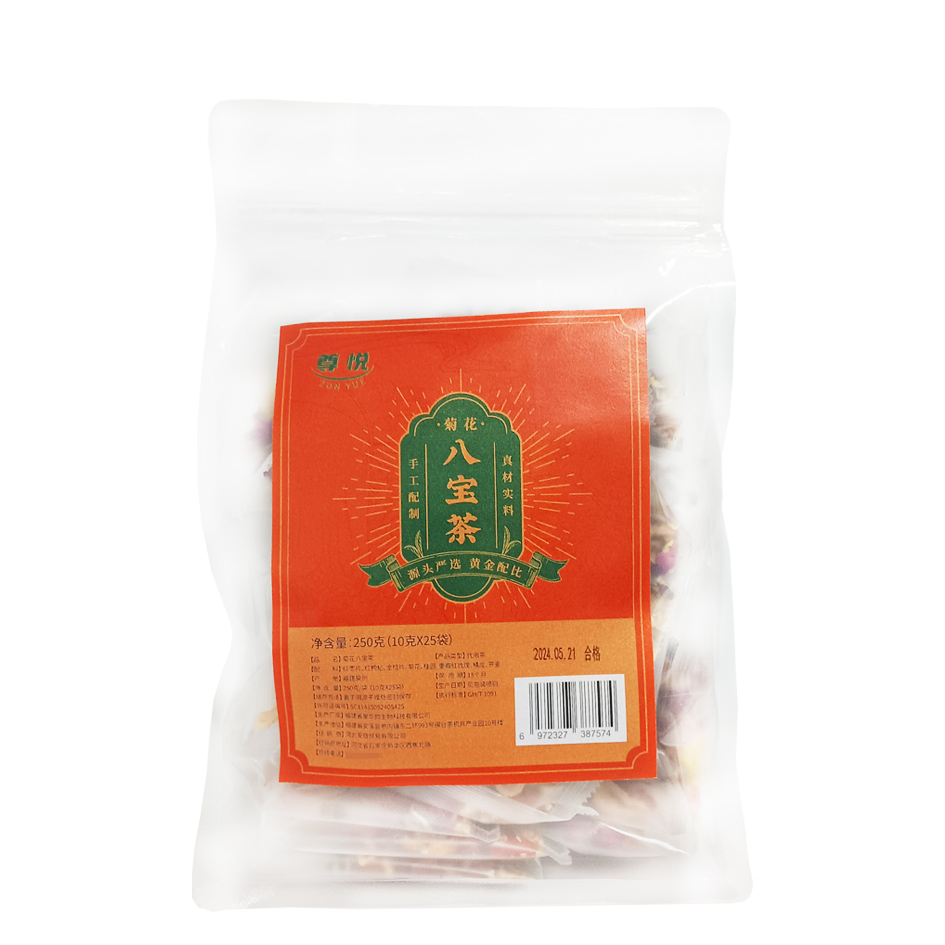 尊悦 菊花八宝茶 250克 袋高清大图
