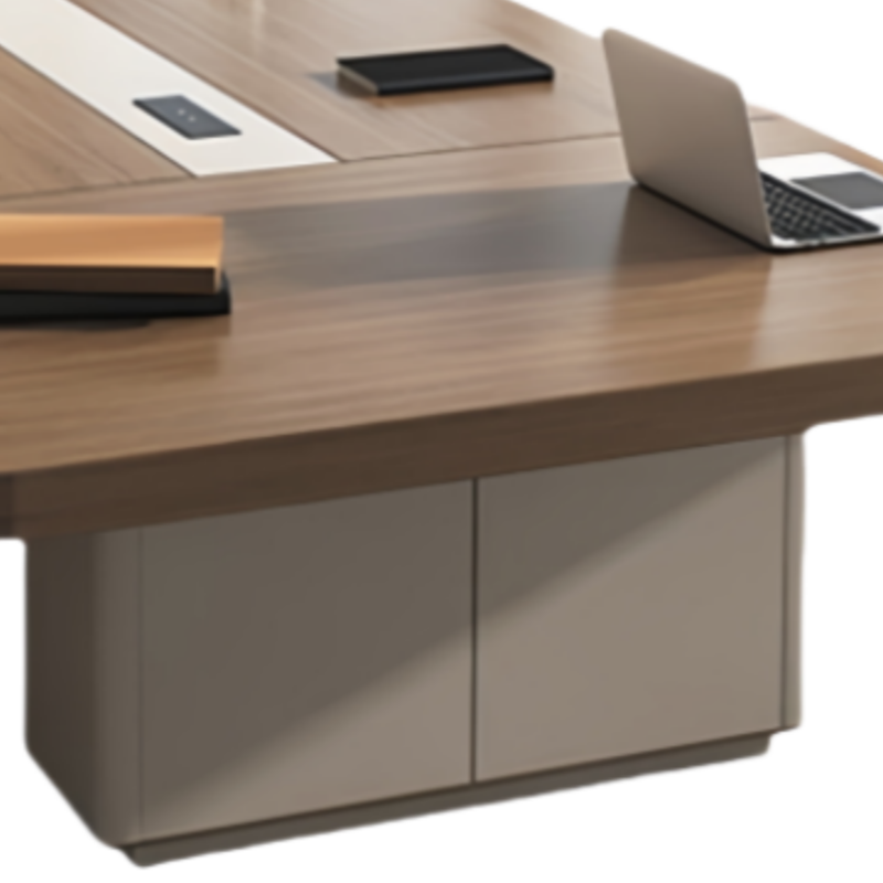 豫龙都会议桌 2.2m 张高清大图