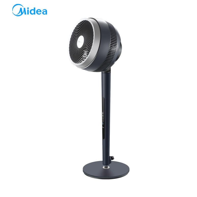 美的midea电风扇空气循环扇fgd24wdj黑色家用台式落地轻音变频智能