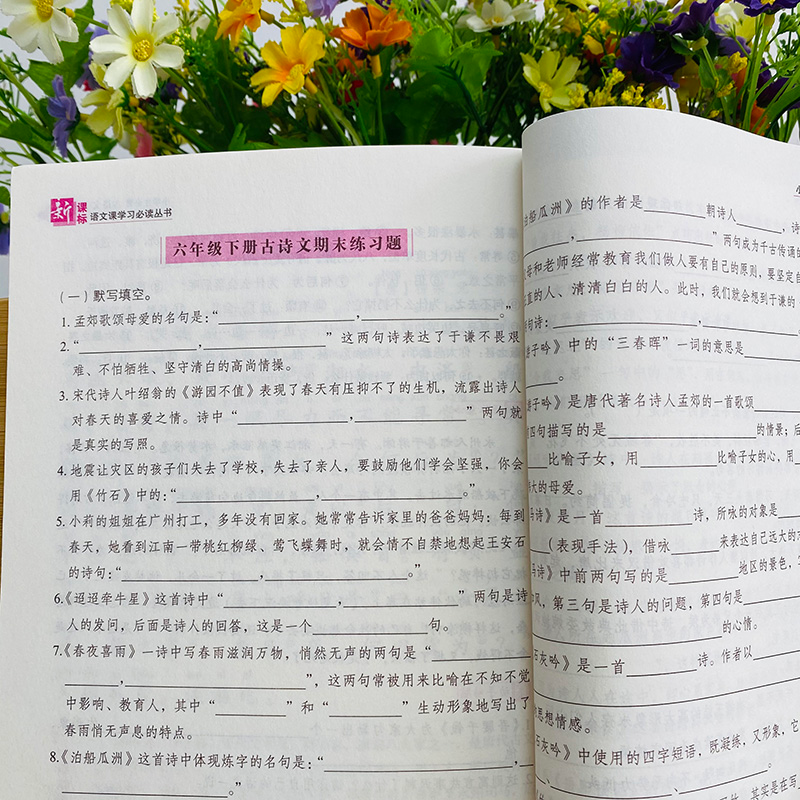 正版新书]优++ 小学生必背古诗文 6年级郎建9787514858693高清大图