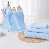 罗莱 清漪素色方面浴礼盒 蓝色