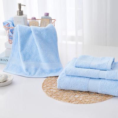 罗莱 清漪素色方面浴礼盒 蓝色