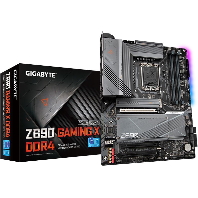 技嘉Z690 GAMING X(DDR4)主板 支持英特尔第12代酷睿系列处理器