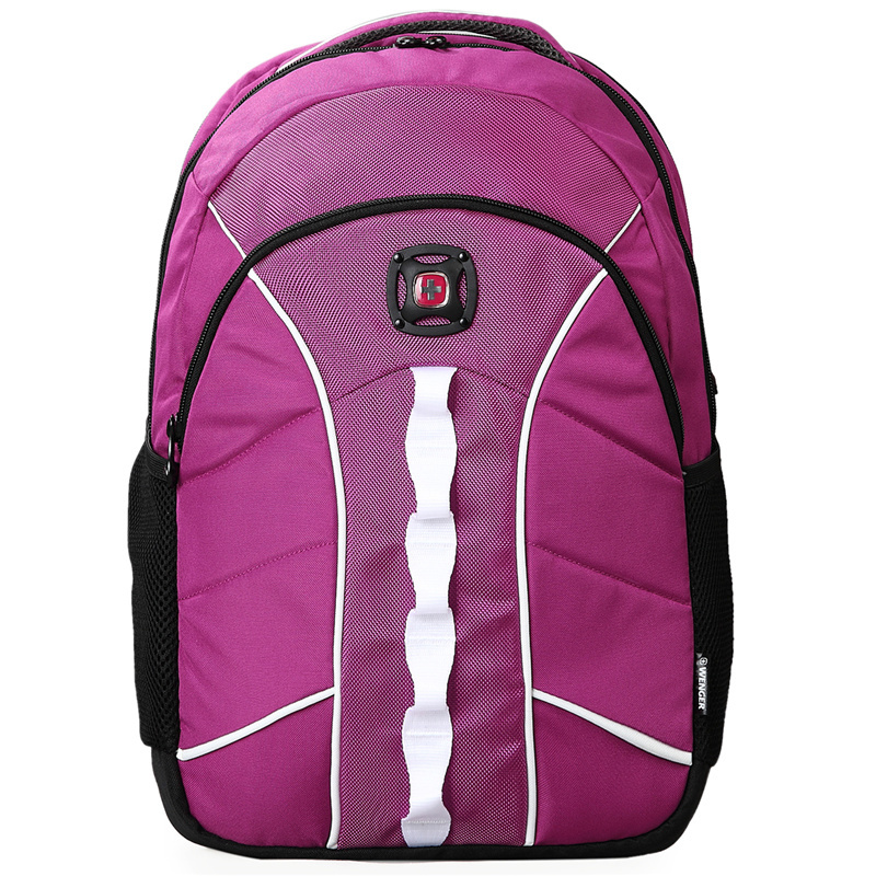 瑞士军刀威戈wenger16寸休闲双肩背包电脑包旅行包男女学生背包视频