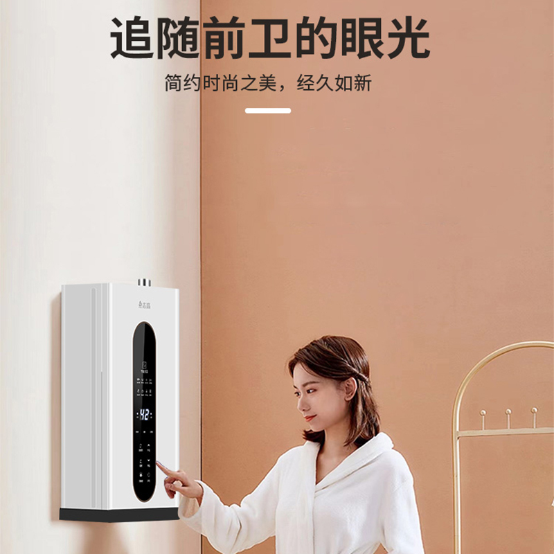 志高燃热热水器天燃气热水器家用出租房厨房热水器8升变频恒温热水器
