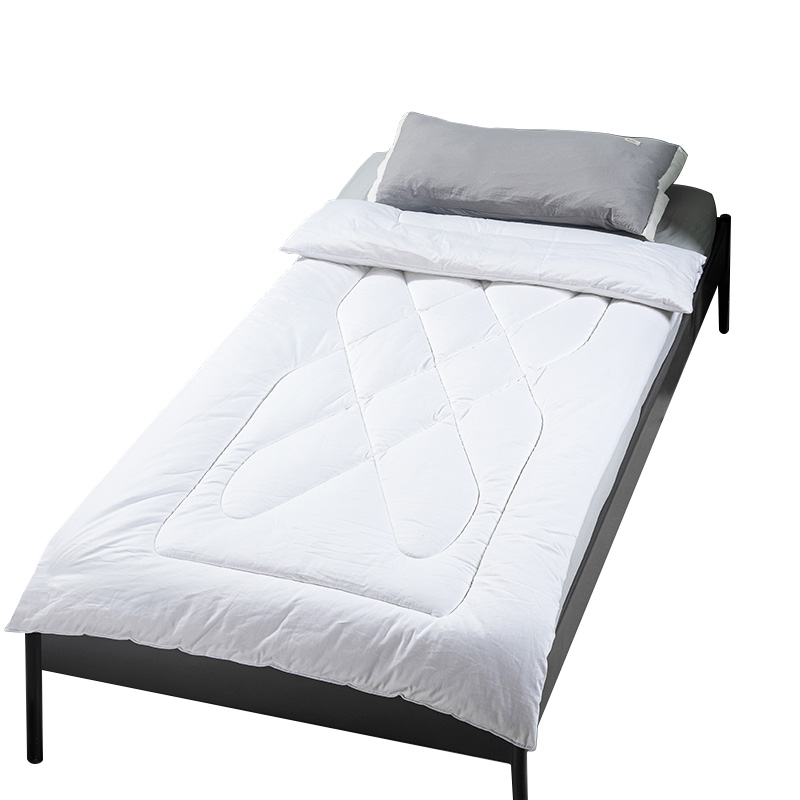 采馨 全棉褥子 白色床褥床垫 条高清大图