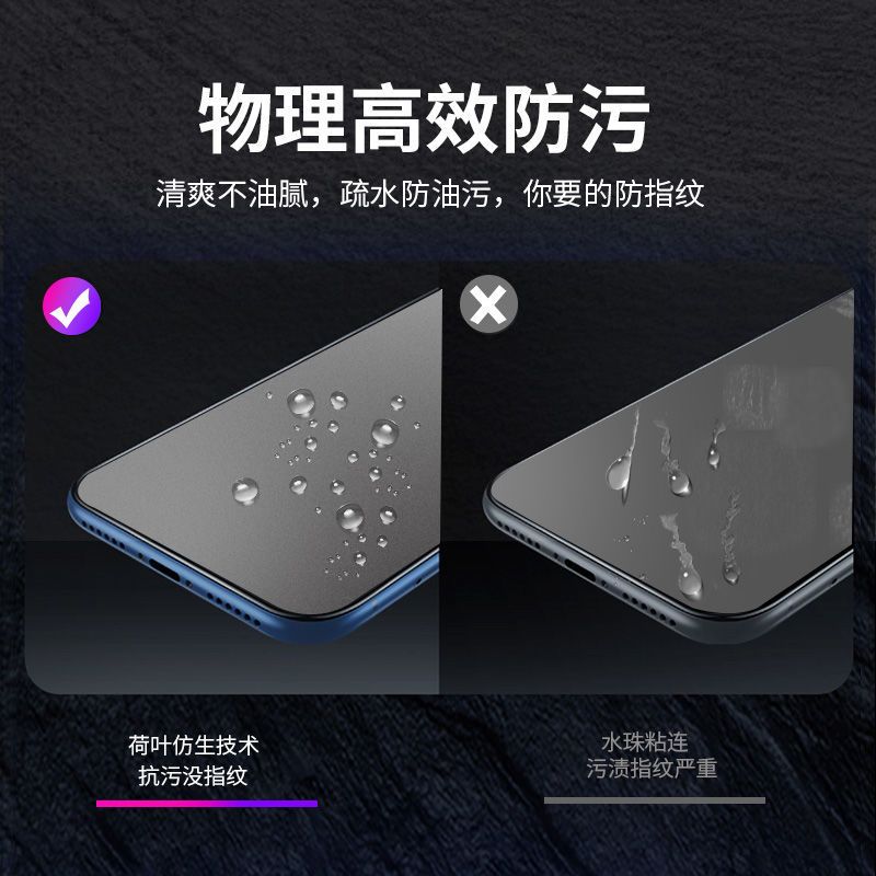 小米mix3磨砂钢化膜全屏抗蓝光m1810e5a/e防爆玻璃膜防指纹手机膜
