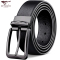 七匹狼皮带男士真皮针扣腰带纯头层牛皮正品高档品牌休闲男式裤带