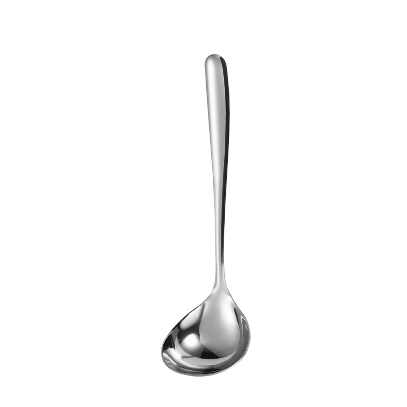 酷美智悦 304不锈钢厚款大号勺20.2*5.7cm KM-BH109 个高清大图