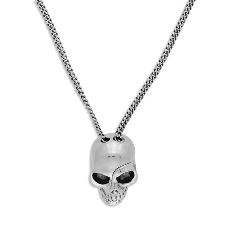 alexander mcqueen亚历山大·麦昆 2020新款男女通用金属骷髅时尚项链