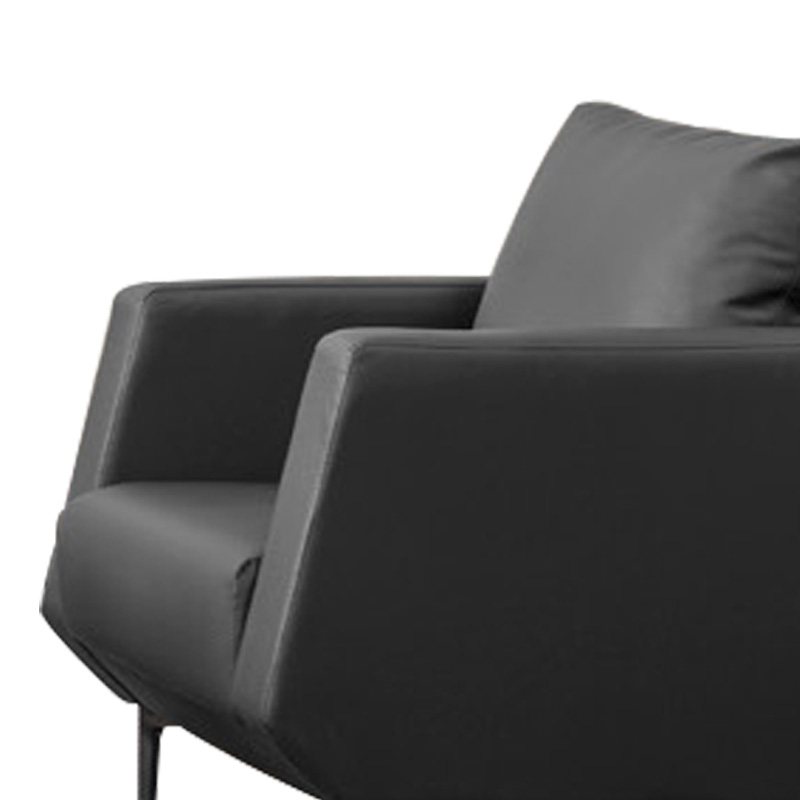 匡大 办公沙发 皮艺沙发 办公室接待沙发 西皮 单人位 KDT679高清大图