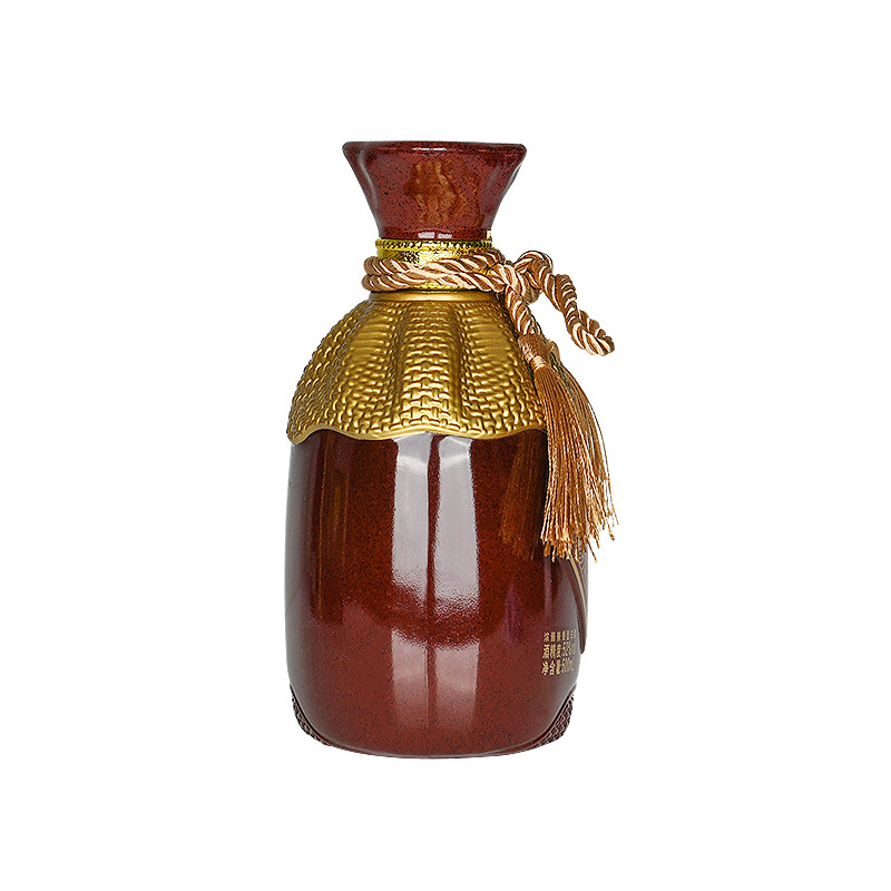 湘西王封坛老酒系列52度浓酱兼稥型白酒国产高度白酒封坛30酒500ml单