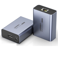 绿联 HDMI延长器50米 hdmi转RJ45网口转换器 单网线网络高清传输信号放大器90米 一对装