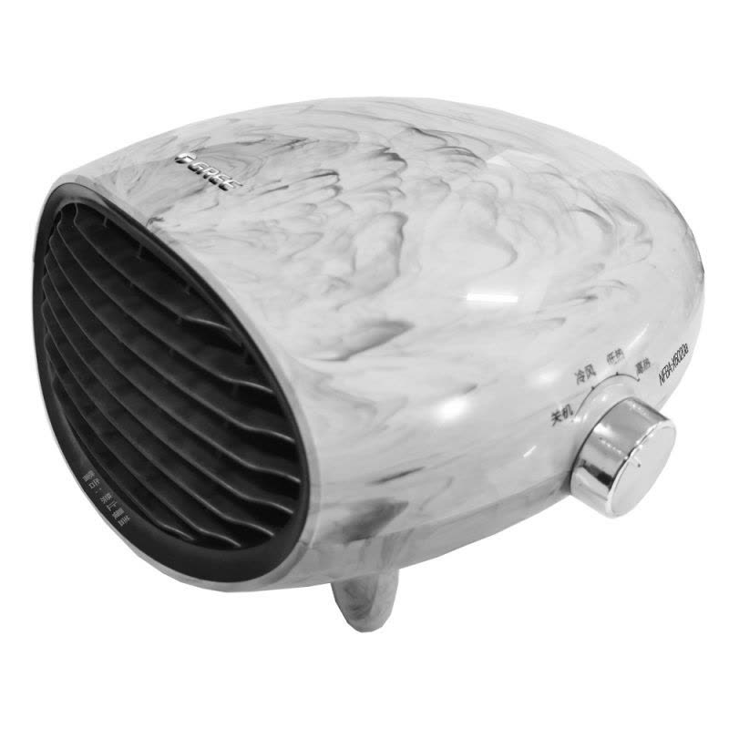 格力(GREE)取暖器暖风机家用台壁两用暖风机大理石纹取暖器安全速热烤火炉 三档可调 NFBA-X6020a 水墨灰图片