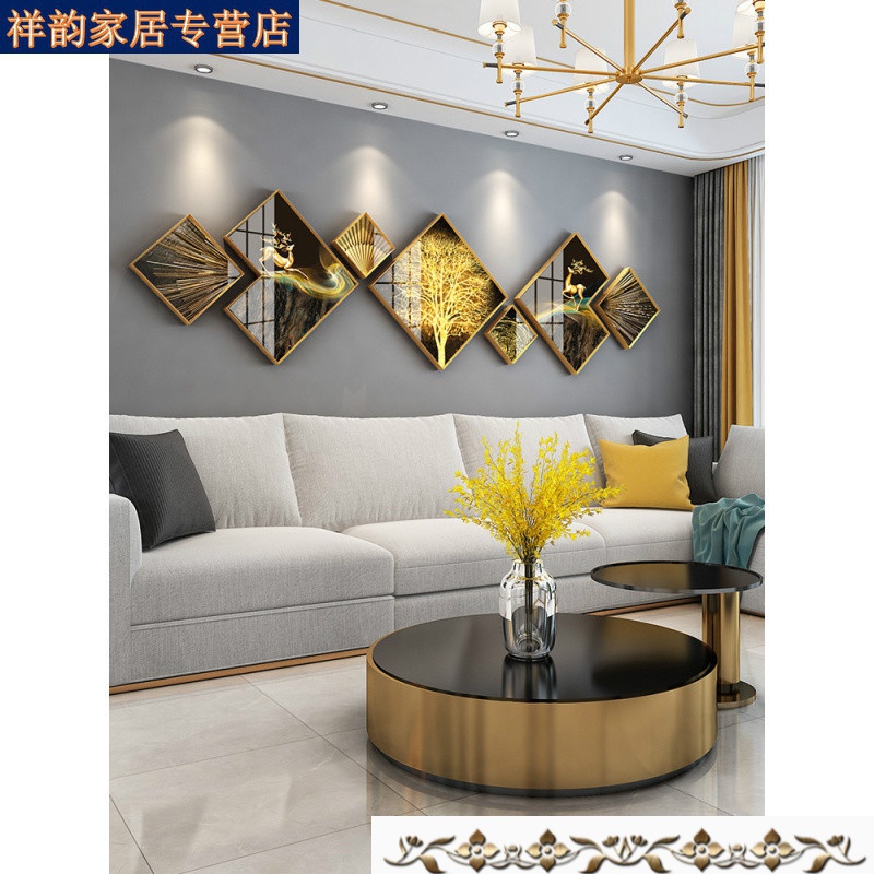 沙发背景墙装饰画】报价行情_排行_品牌_参数_怎么样_图片_商家-苏宁易购