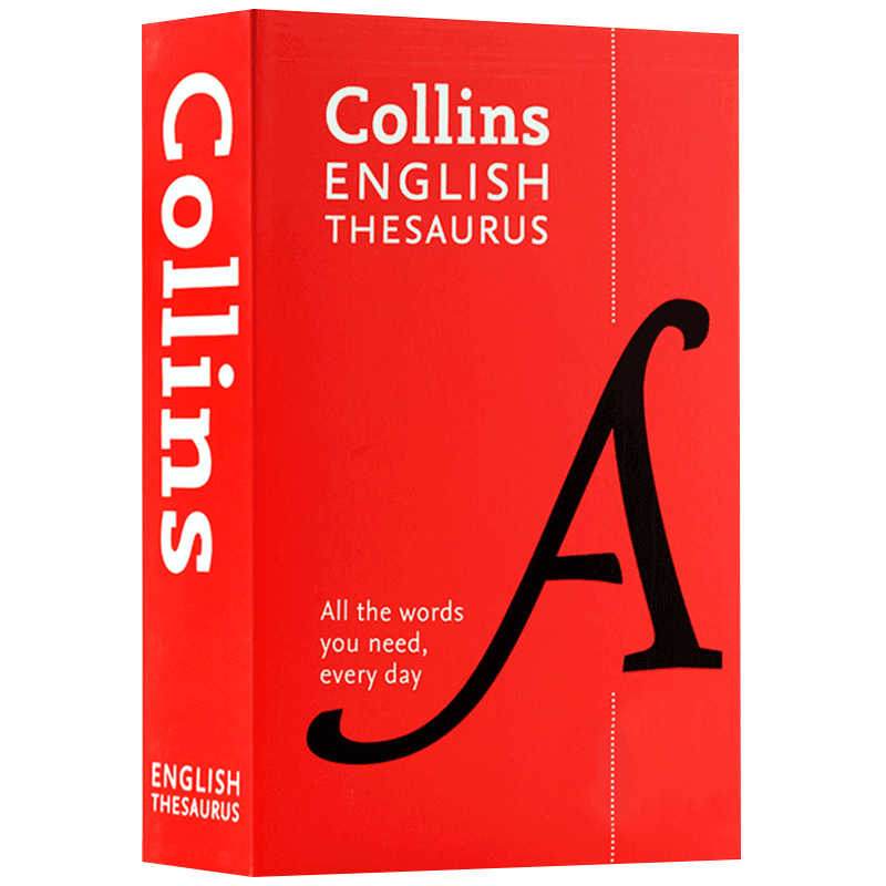 柯林斯英语同义词词典 [正版]柯林斯英语同义词词典 英文原版 Collins English Thesaurus 日常英高清大图