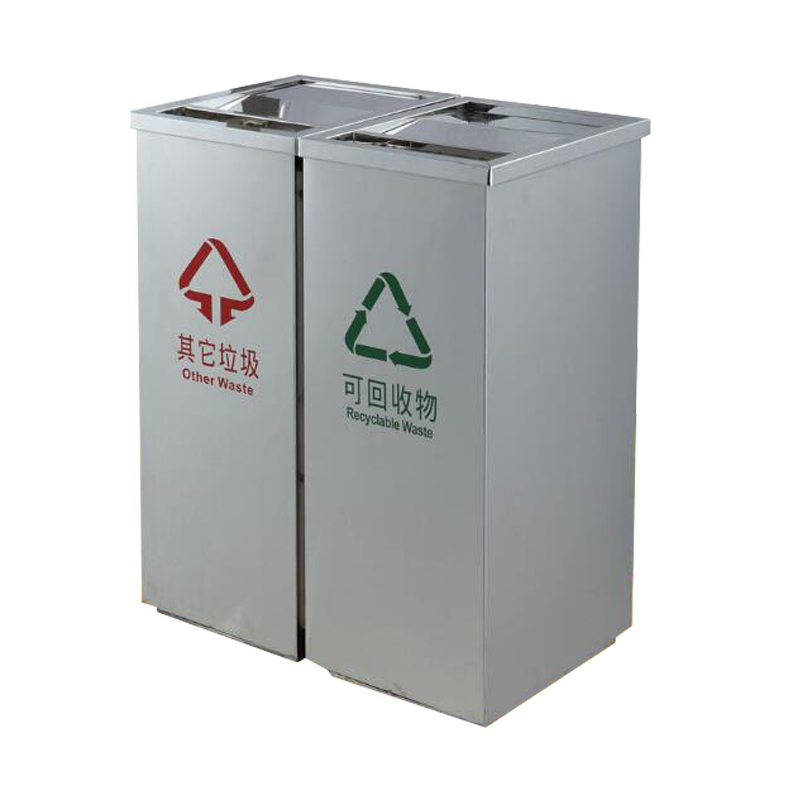 鑫缇乐 不锈钢分类垃圾桶 果皮箱 定制果皮箱