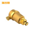 瑞吉君 铜排气阀 全自动铜排气阀黄铜自动排气阀 DN25 个