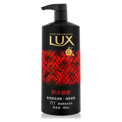 力士(Lux)沐浴露 奢选香氛沐浴乳 恒永慕爱 650g[联合利华]