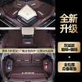 适用于2023款东风本田CRV脚垫全包围12老22大新地毯汽车脚垫 双层咖色+咖色+全包围后备箱垫送