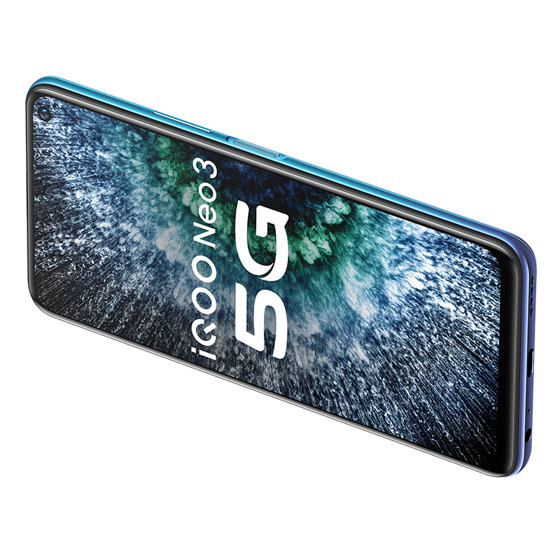 vivo iQOO Neo3 12GB+128GB 青空蓝 高通骁龙865 144Hz竞速屏 立体双扬声器 44W超快闪充 双模5G全网通手机vivo