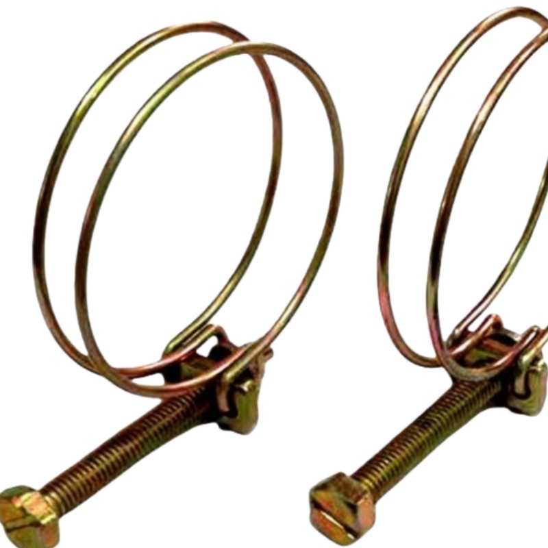 太晋众诚铁信 镀锌双钢丝喉箍100个 31-35mm/包高清大图