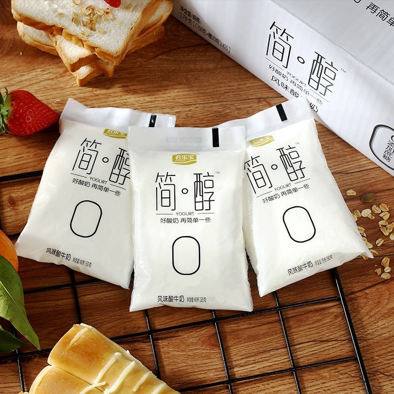 君乐宝junlebao简醇原味低温冷藏酸奶150g12袋