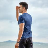 探路者（TOREAD）户外春夏19款男女式情侣款运动休闲舒适透气圆领印花短袖T恤TAJH81929/TAJH82928