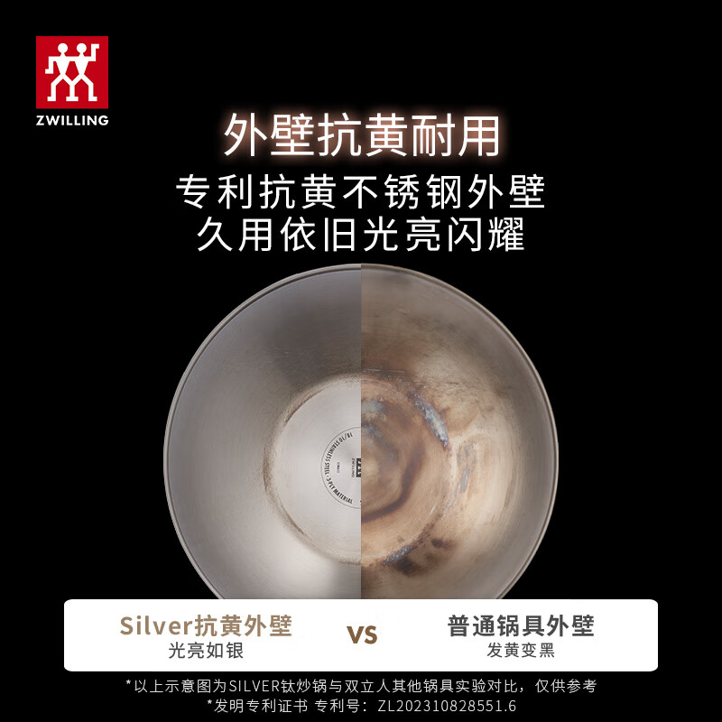 双立人ZWILLING多功能炖锅36cm大容量陶瓷涂层易清洁健康不粘高清大图