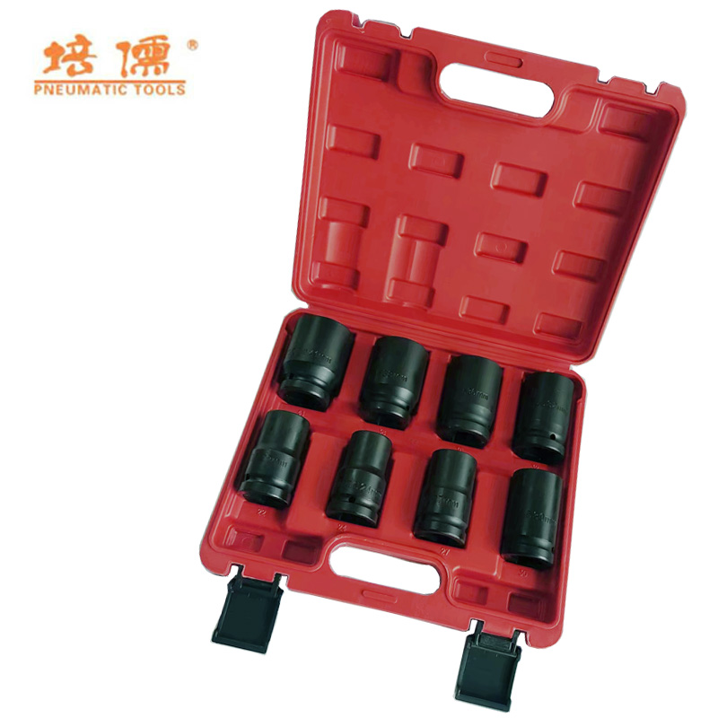 培儒 1“六角套筒8件套组合套装 PR-1-8 (单位:套)高清大图