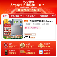 [自营]美的冰箱(Midea)200升 低霜家用 冷藏冷冻转换冰柜 一级能效母婴母乳冷柜 BD/BC-200KMF(E)